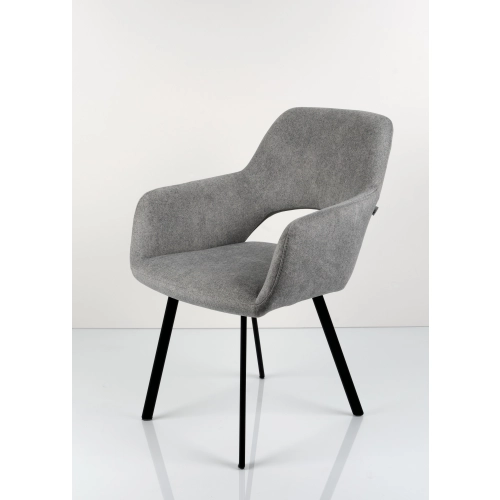 Krzesło DELUXE KR-164 Tkanina STRONG 14 Noga Metalowa